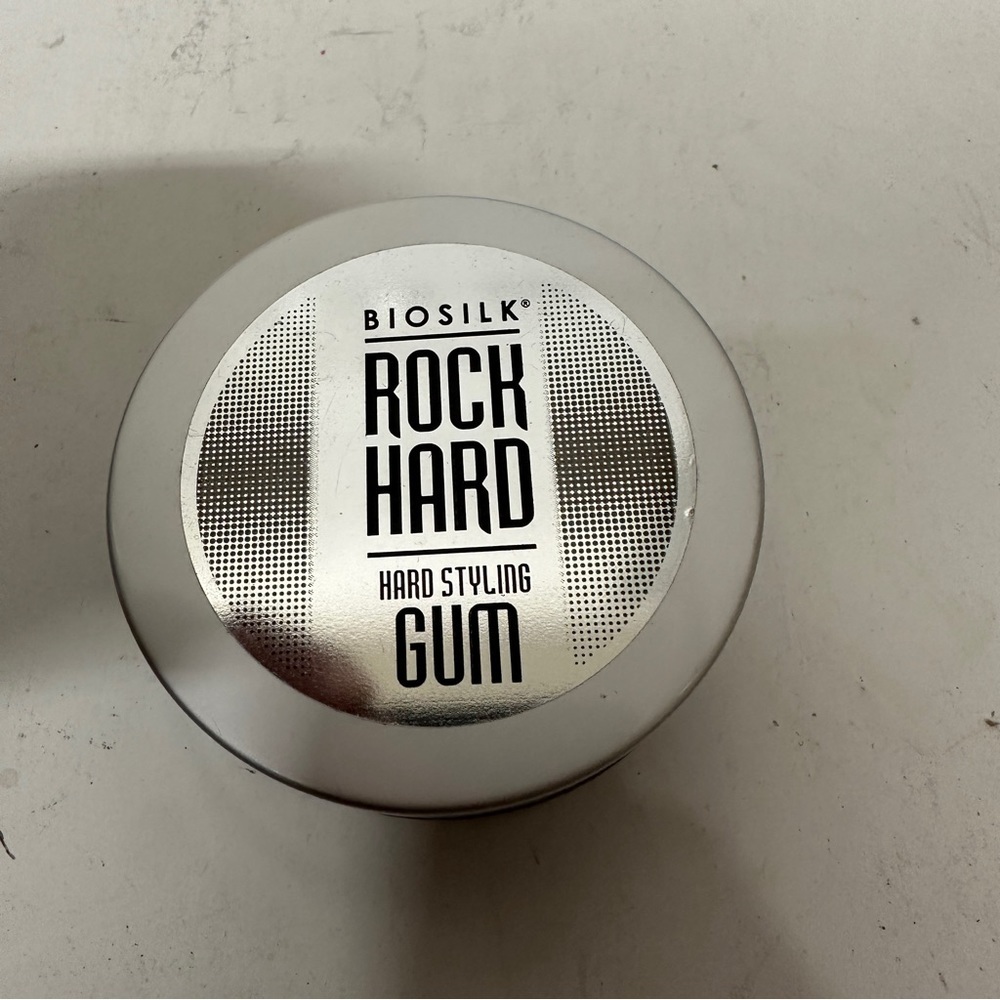 Biosilk Rock Hard Styling Gum Strong Hold 1.9 OZ HTF